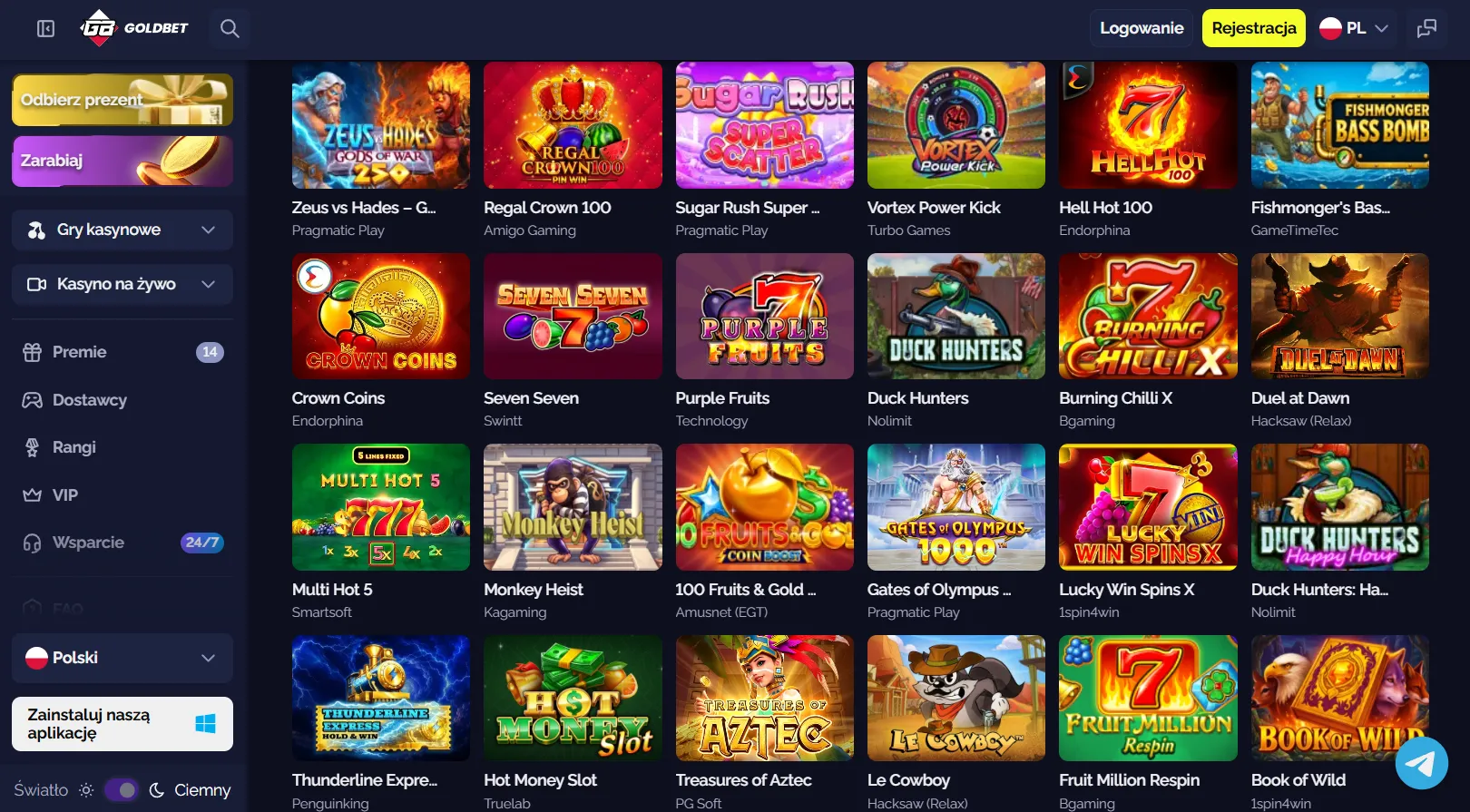 Goldbet Casino PL: dostęp i oferta dla graczy w Polsce